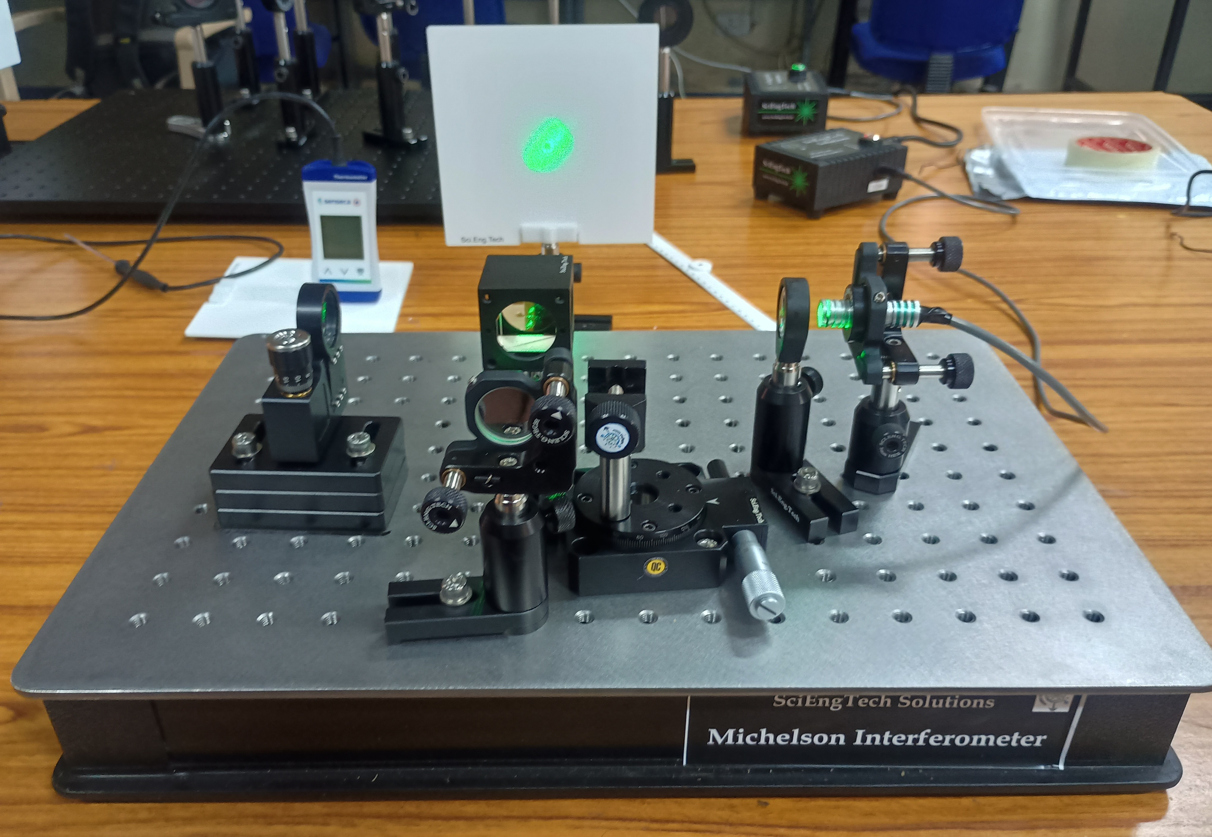 SciEngTech ‘Michelson Interferometer’ Educational Kit